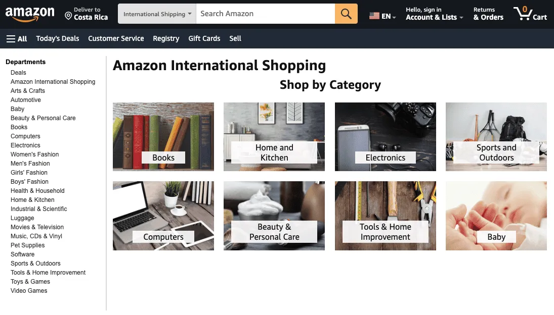 Does Amazon Ship to Costa Rica? (How To, Fees, and More) 2024