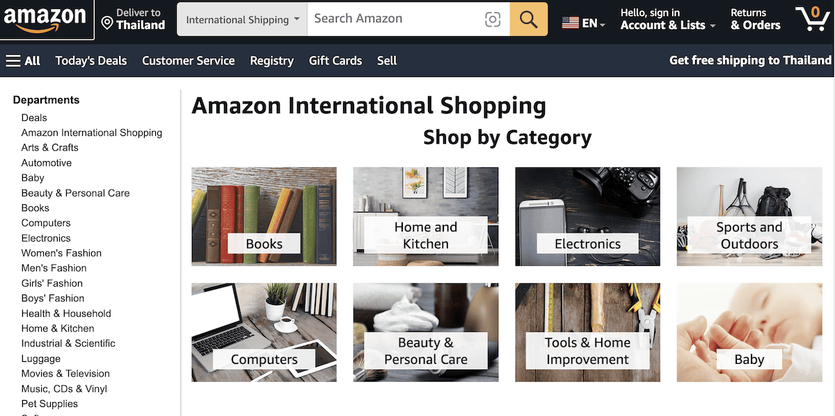 Does Amazon Ship to Thailand? (How To, Fees, and More) 2024