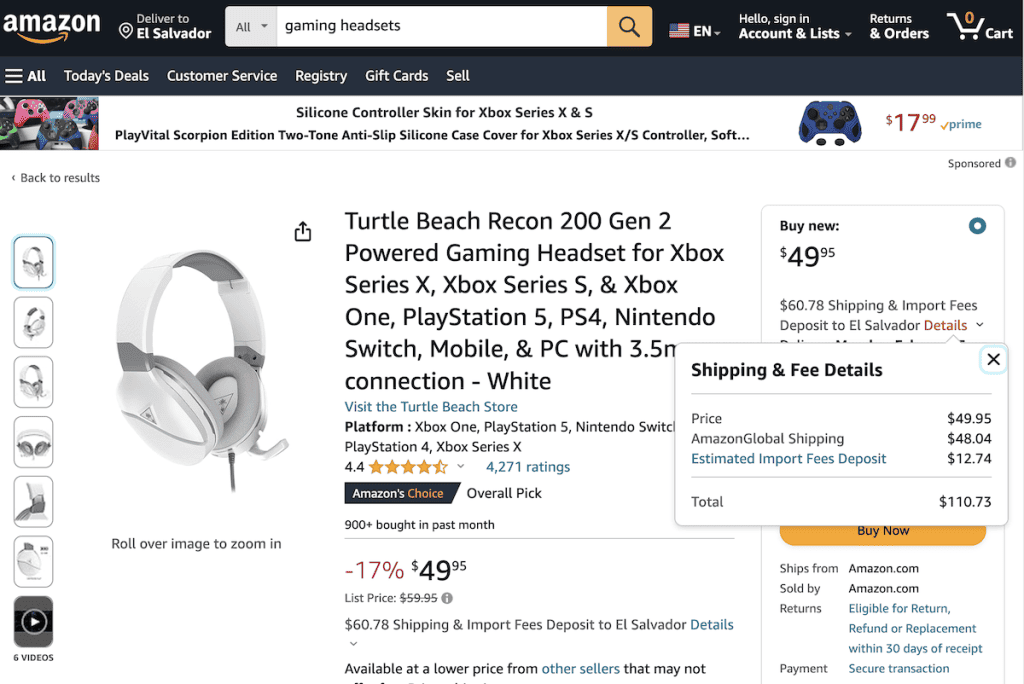 Does Amazon Ship to El Salvador? (How To, Fees, and More) 2024