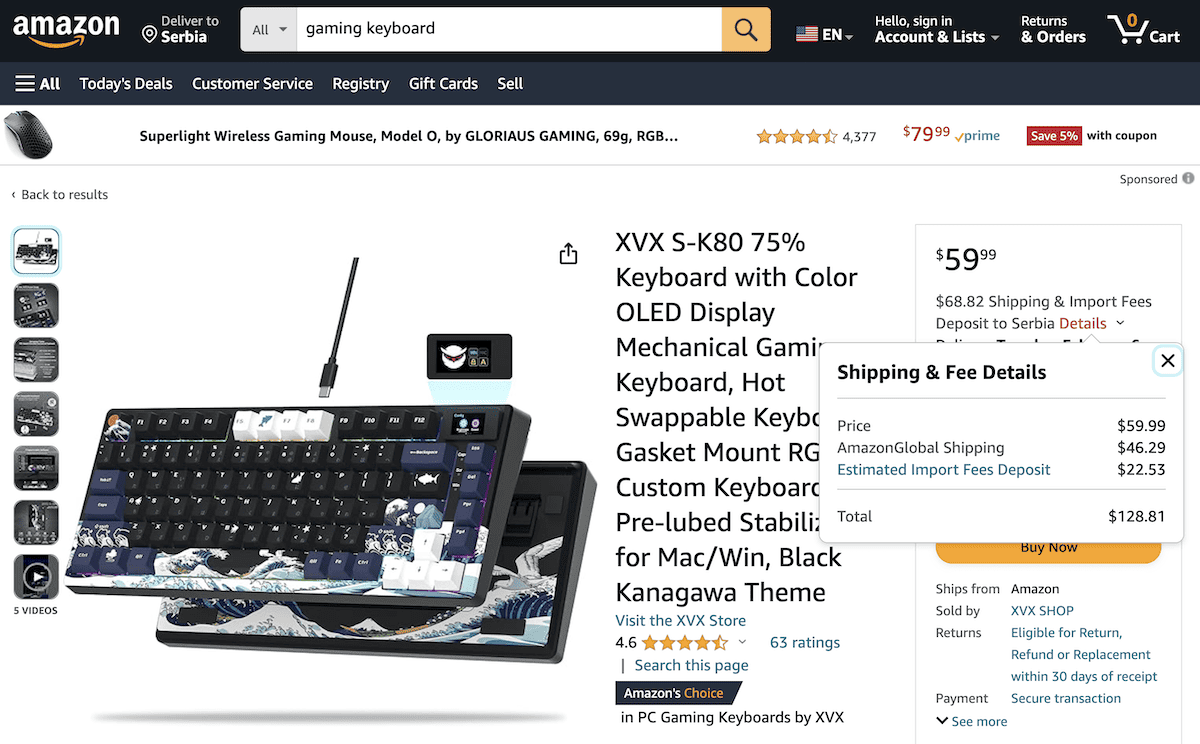 Does Amazon Ship to Serbia? (How To, Fees, and More) 2024