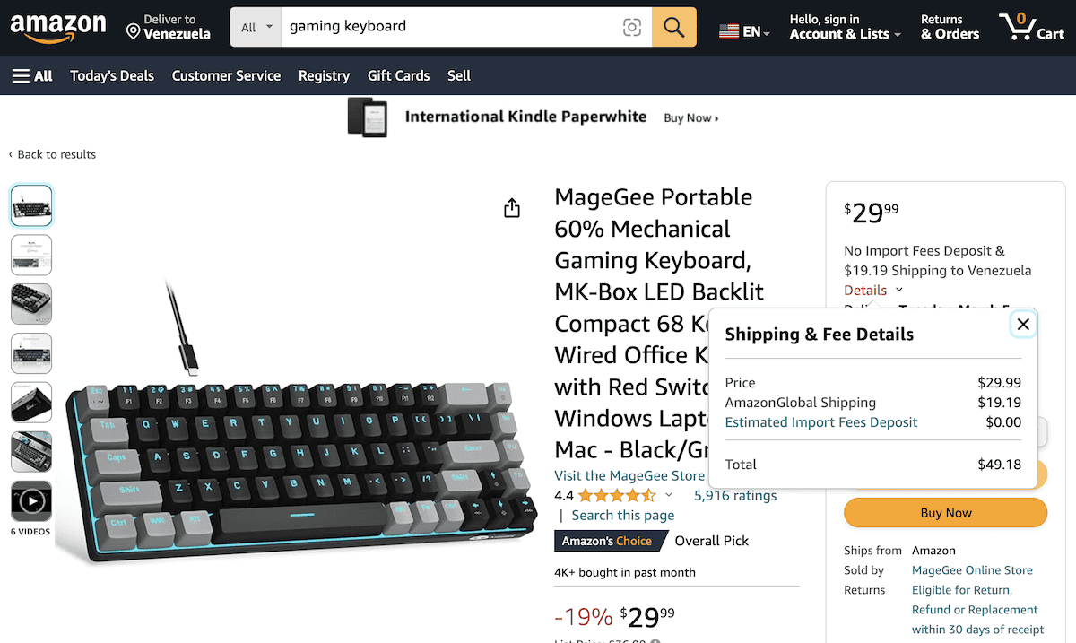 Does Amazon Ship to Venezuela? (How To, Fees, and More) 2024