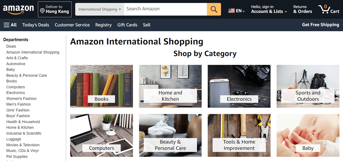 Does Amazon Ship to Hong Kong?